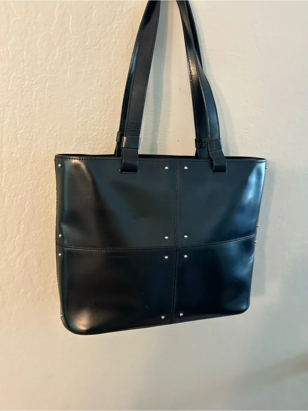 Tod’s Classic Black Studded Women’s Tote Bag